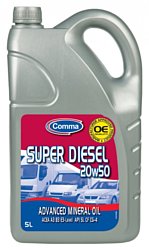 Comma Super Diesel 20W-50 5л