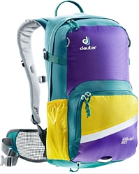 Deuter Bike I 20 yellow-green-violet (petrol/violet)