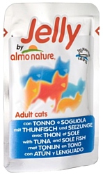 Almo Nature Classic in Jelly Tuna and Sole Fish (0.07 кг) 24 шт.