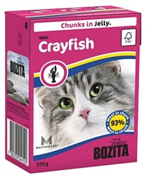 Bozita Feline chunks in jelly with Crayfish (0.37 кг) 16 шт.
