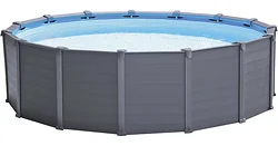 Каркасный бассейн Intex Graphite Gray Panel 26384 (478х124) Каркасный бассейн Intex Graphite Gray Panel 26384 (478х124)