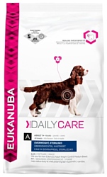 Eukanuba (12.5 кг) Daily Care Adult Dry Dog Food Overweight Sterilised Chicken