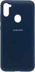 EXPERTS Original Tpu для Samsung Galaxy A11/M11 с LOGO (космический синий)