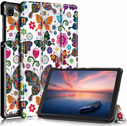 JFK Smart Case для Samsung Galaxy Tab A7 Lite (бабочки)