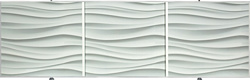 Comfort Alumin Волна белая 3D 1.7