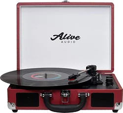 Проигрыватель виниловых дисков Alive Audio Glam Cherry GLM-01-CH