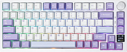 Клавиатура Ajazz AK820 Pro white/violet, Ajazz Gift
