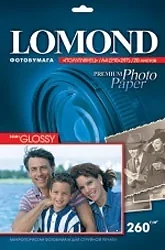 Фотобумага Lomond Полуглянцевая A4 260 г/кв.м. 20 листов (1103301)