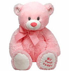 Ty Медвежонок My First Teddy (розовый)