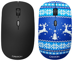 Canyon CND-CMSW401JB Новогоднее настроение Blue USB