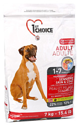 1st Choice (7 кг) Sensitive skin and coat ALL BREEDS for ADULTS