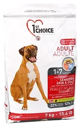 1st Choice (7 кг) Sensitive skin and coat ALL BREEDS for ADULTS 1st Choice (7 кг) Sensitive skin and coat ALL BREEDS for ADULTS