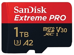 SanDisk Extreme Pro microSDXC Class 10 UHS Class 3 V30 A2 170MB/s 1024GB
