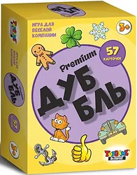Карточная настольная игра Topgame ДуББль Премиум 01755
