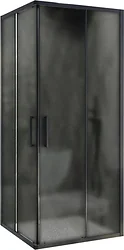 Душевой уголок MaybahGlass MGY-1329-6 (графит матовый стекло/черный)