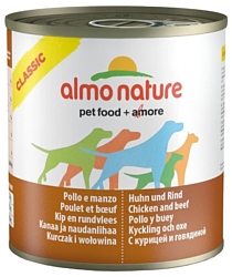 Almo Nature (0.28 кг) 12 шт. Classic Adult Cat Chicken and Beef