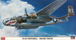 Hasegawa Бомбардировщик B-25J Mitchell "Shark Teeth"