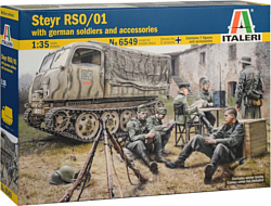 Italeri 6549 Тягач Steyr RSO/01 with German Soldiers