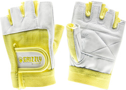 Grizzly Fitness Training Gloves Women's (XS, желтый)