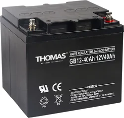 Аккумулятор для ибп Thomas GB 12-40 Ah 12V40Ah Аккумулятор для ибп Thomas GB 12-40 Ah 12V40Ah