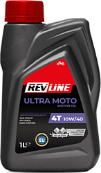 Моторное масло Revline Ultra Moto 4T 10W-40 1л