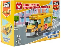 Конструктор Wise Block Школьный автобус 40454