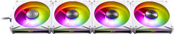 Комплект вентиляторов для корпуса с контроллером ADATA XPG Hurricane MAG 120 ARGB PWM (белый)