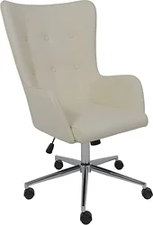 Кресло AksHome Bella XL Chrome (Pegasso крем)