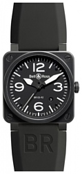 Bell & Ross BR0392-BL-CAB