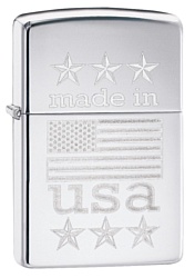 Zippo Made in USA with Flag (29430-000003)