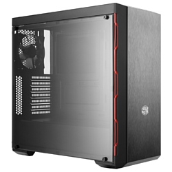 Cooler Master MasterBox MB600L (B600L-KANN-S00) w/o PSU Black/red