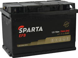 Sparta EFB 6CT-75 VL Euro (75Ah)