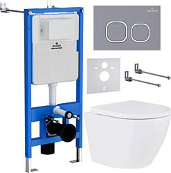 Унитаз Roxen Antares 530185-02 в комплекте с инсталляцией StounFix Slim 6 в 1 966352 (кнопка: серый бетон) Унитаз Roxen Antares 530185-02 в комплекте с инсталляцией StounFix Slim 6 в 1 966352 (кнопка: серый бетон)