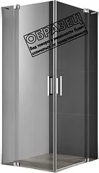 Душевой уголок Cezares SLIDER-AH-2-70/80-90/100-C-GM