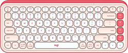 Logitech Pop Icon Keys pink/white (без кириллицы) Logitech Pop Icon Keys pink/white (без кириллицы)