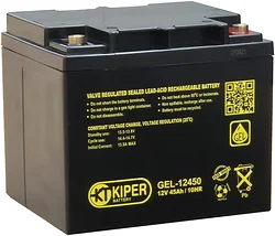 Аккумулятор для ибп Kiper GEL-12450 Аккумулятор для ибп Kiper GEL-12450