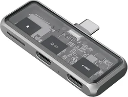Док-станция Satechi Mobile XR Hub with microSD Reader ST-HXRSDM (серый) Док-станция Satechi Mobile XR Hub with microSD Reader ST-HXRSDM (серый)