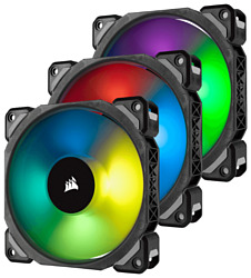 Corsair ML120 PRO RGB LED 3 Fan Pack