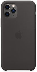 Apple Silicone Case для iPhone 11 Pro Max (черный)