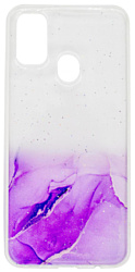 EXPERTS Aquarelle для Huawei Y8p (фиолетовый)