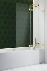 Шторка на ванну Radaway Essenza Pro Gold PND II 110 R