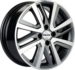 Колесный диск Carwel Таймыр 6x16/4x100 D60.1 ET37 Графитовый с полировкой Колесный диск Carwel Таймыр 6x16/4x100 D60.1 ET37 Графитовый с полировкой