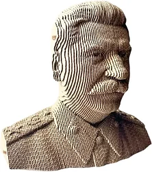 Сборная модель QBRIX Сталин 3D 20033