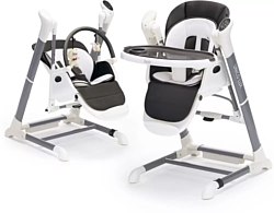 Стульчик трансформер Nuovita Unico Lux Bianco (черный/белый)