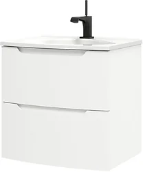 Тумба под умывальник Belux Ганновер НП 60-02 (белый глянец) Тумба под умывальник Belux Ганновер НП 60-02 (белый глянец)