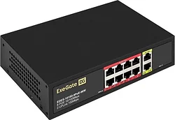 Коммутатор (switch) ExeGate EDES-1010D.8PoE-96W Коммутатор (switch) ExeGate EDES-1010D.8PoE-96W