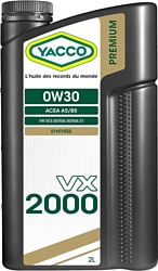 Yacco VX 2000 0W-30 2л
