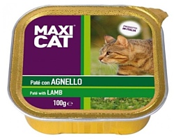 MaxiCat (0.1 кг) 1 шт. Паштет с ягненком