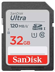 SanDisk Ultra SDHC SDSDUN4-032G-GN6IN 32GB