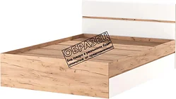 Кровать Памир Гретта 900 (крафт золотой/белый) Кровать Памир Гретта 900 (крафт золотой/белый)